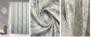Dainty Home Medallion Fabric Shower Curtain, 70" x 72"